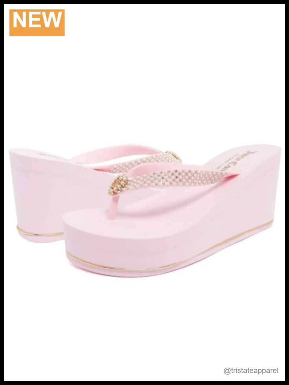 3 Inch Platform Wedge Sandals Fashion Beach Flip Flops EVA Comfort Thong Slide